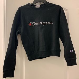 Champion Black Sweatshirt Size XS